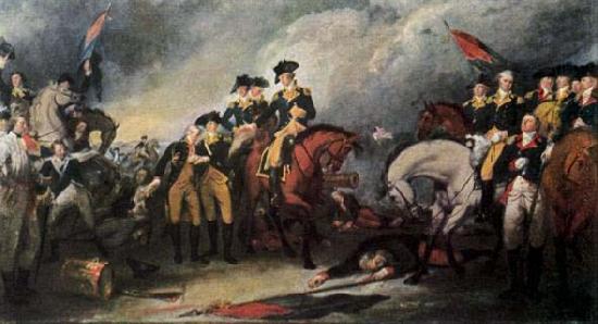 John Trumbull Capture of the Hessians at the Battle of Trenton oil painting image